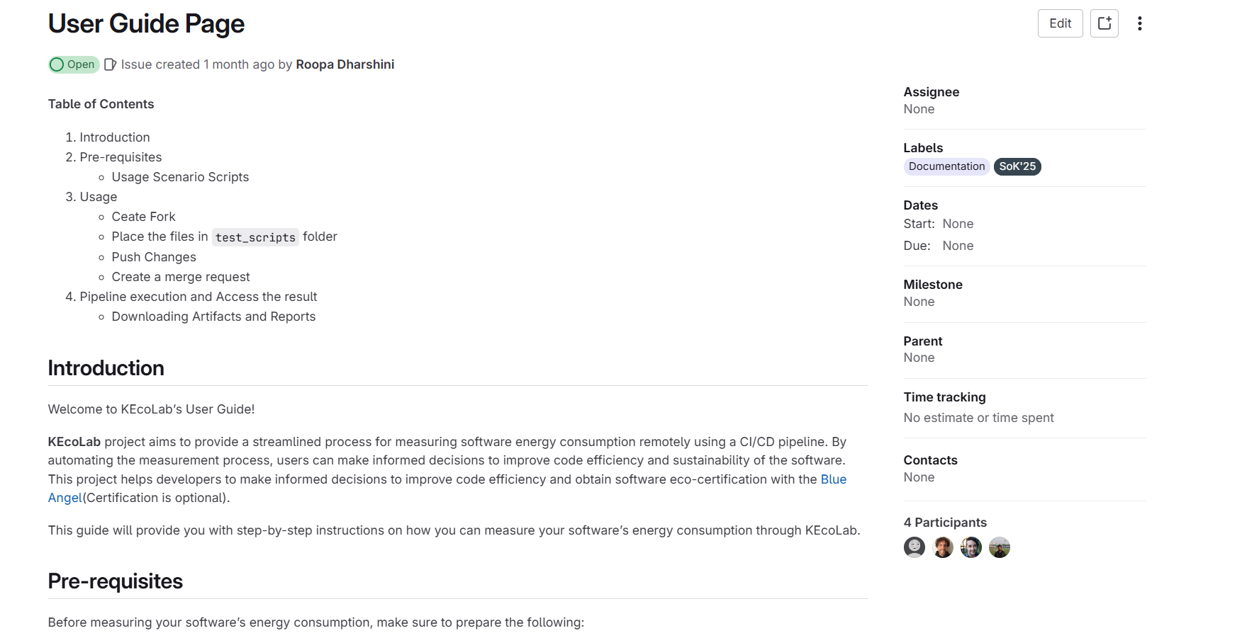 KEcoLab user guide screenshot